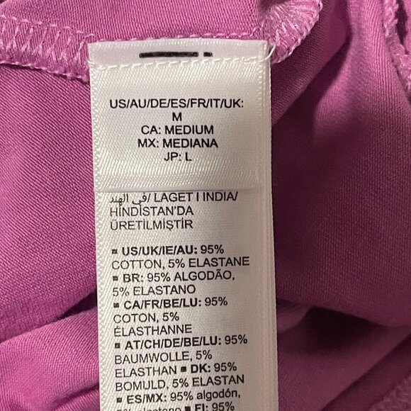 The Drop Women’s Mauve Twist Front Long Sleeve Knit Crop Top by @Signedblake M - Picture 5 of 8